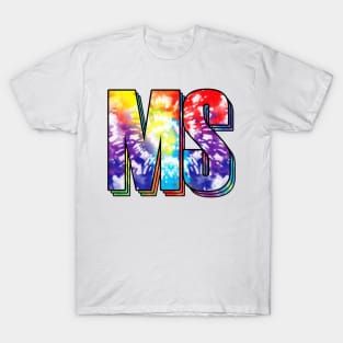 MISSISSIPPI state MS tie dye colorful T-Shirt